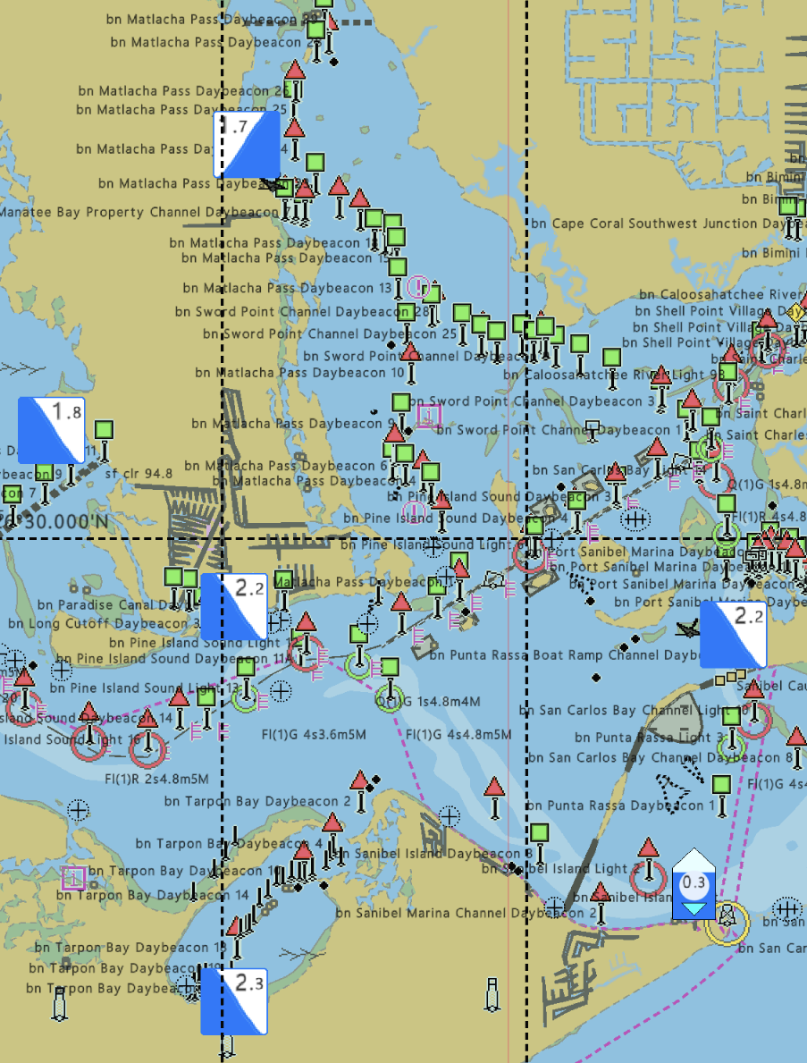 Tide and current data visualization